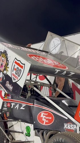 How does 2025 360 Knoxville Raceway track champion Tasker Phillips sound?!