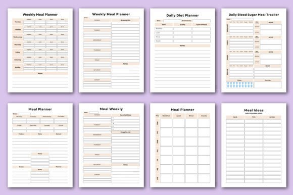 🥗 Meal Planner 2026 – Your Year of Healthy, Organized Meals product image (4)