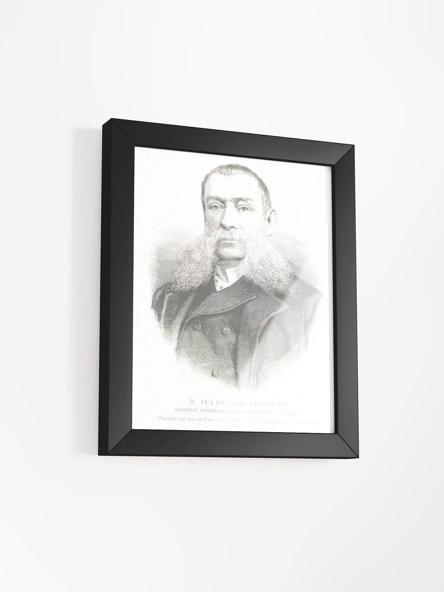 Cuadro - D. Julio C. Vizcarrondo y Coronado: Diputado Provincia de Puerto Rico product image (2)