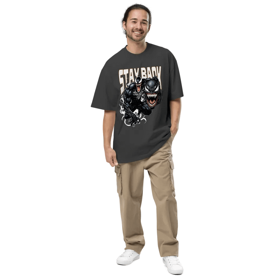 Stay back oversized fit T-shirt product image (7)