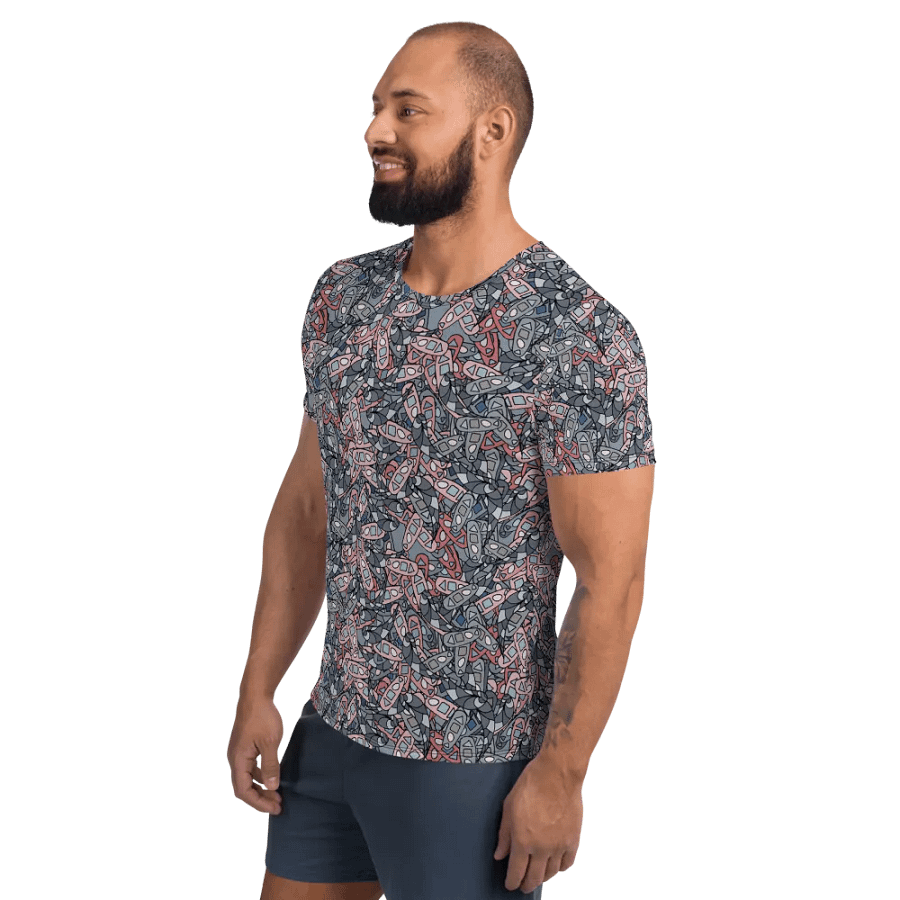 Shapes in Motion | Men´s Athletic T-Shirt product image (3)