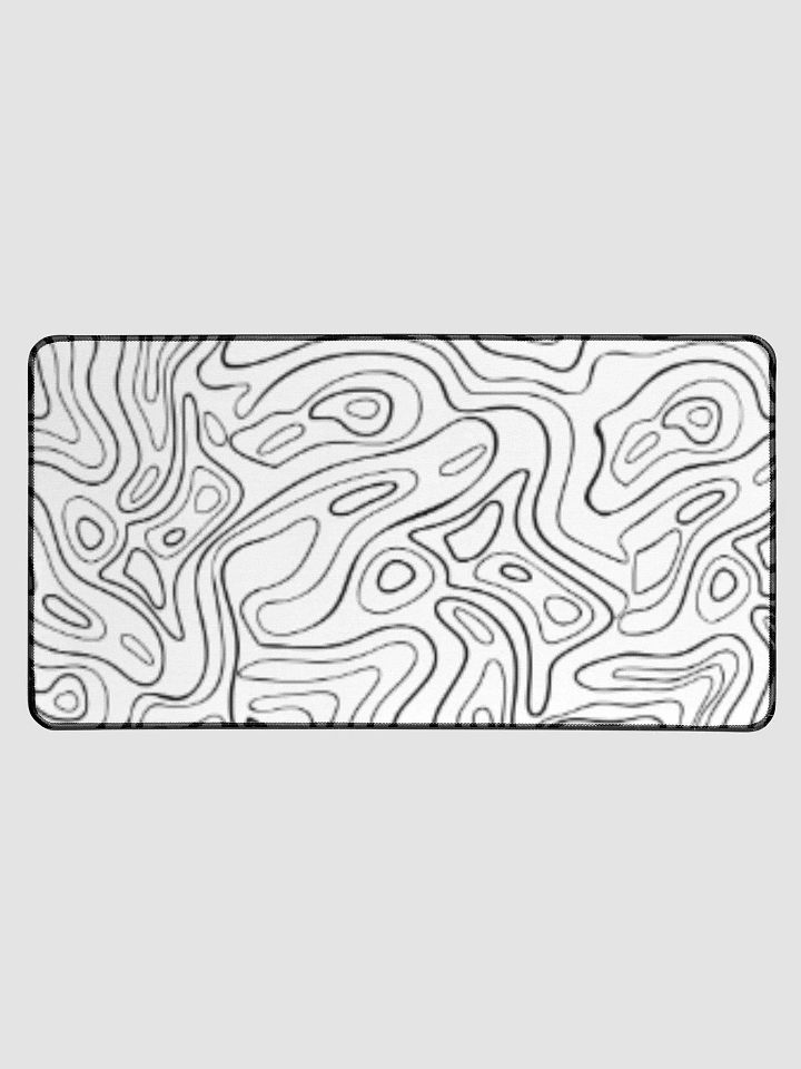 CDpads White And Black Topo Design product image (1)
