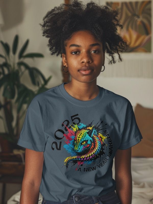 2025 A New Year Awakens - Dragon Unisex T-Shirt product image (6)