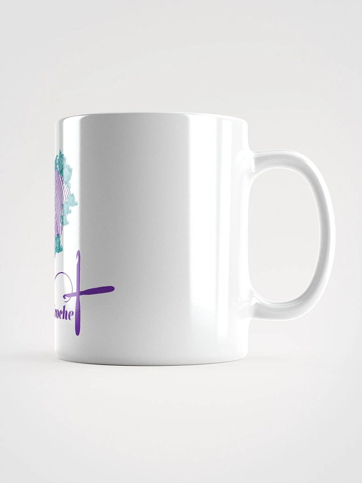 Blessed2Crochet White Logo Mug product image (2)