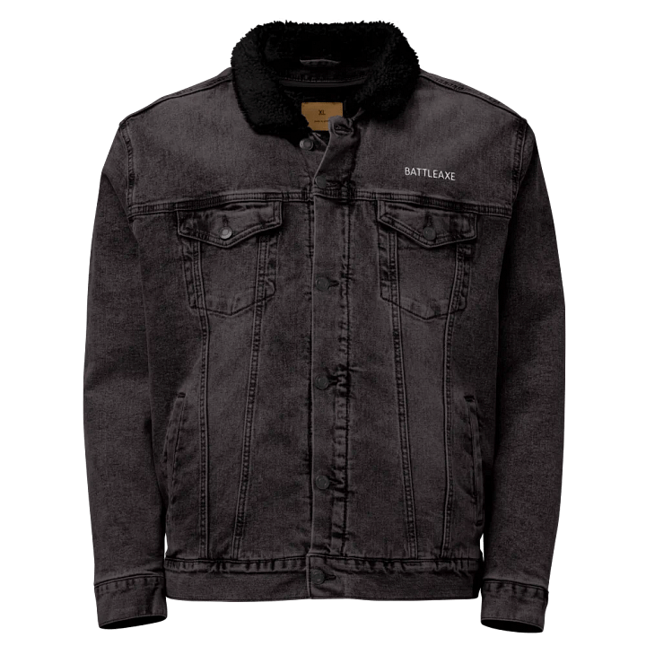 Exclusive BattleAxe Unisex Denim Jacket product image (1)