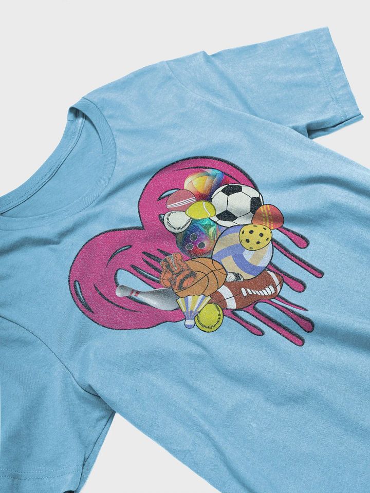 Heart Sports Assorted Game T-Shirt product image (32)