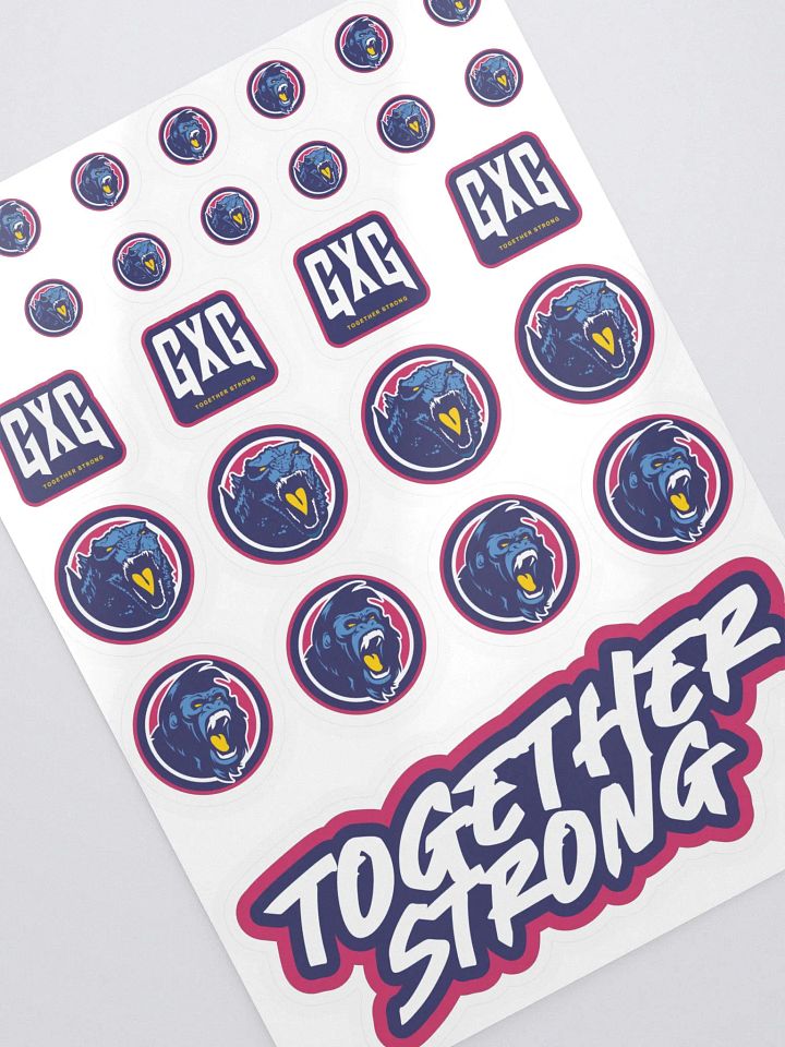 GXG Sticker Sheet product image (2)