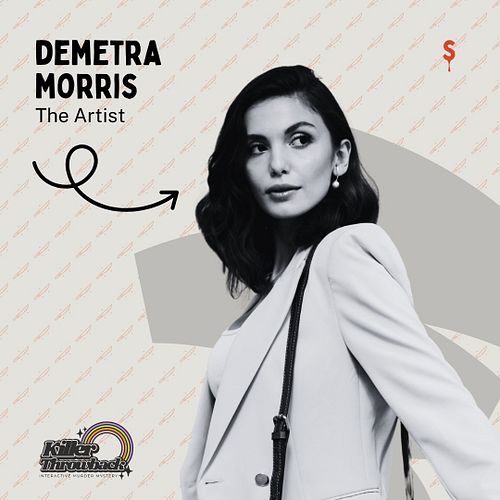 🎨🔮 Meet Demetra Morris: The Artist 🔮🎨
 An A-list actress with a soul full of clay and color, Demetra’s never far from her cry...