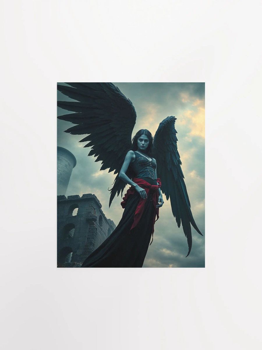 Black Wings Matte Poster product image (1)