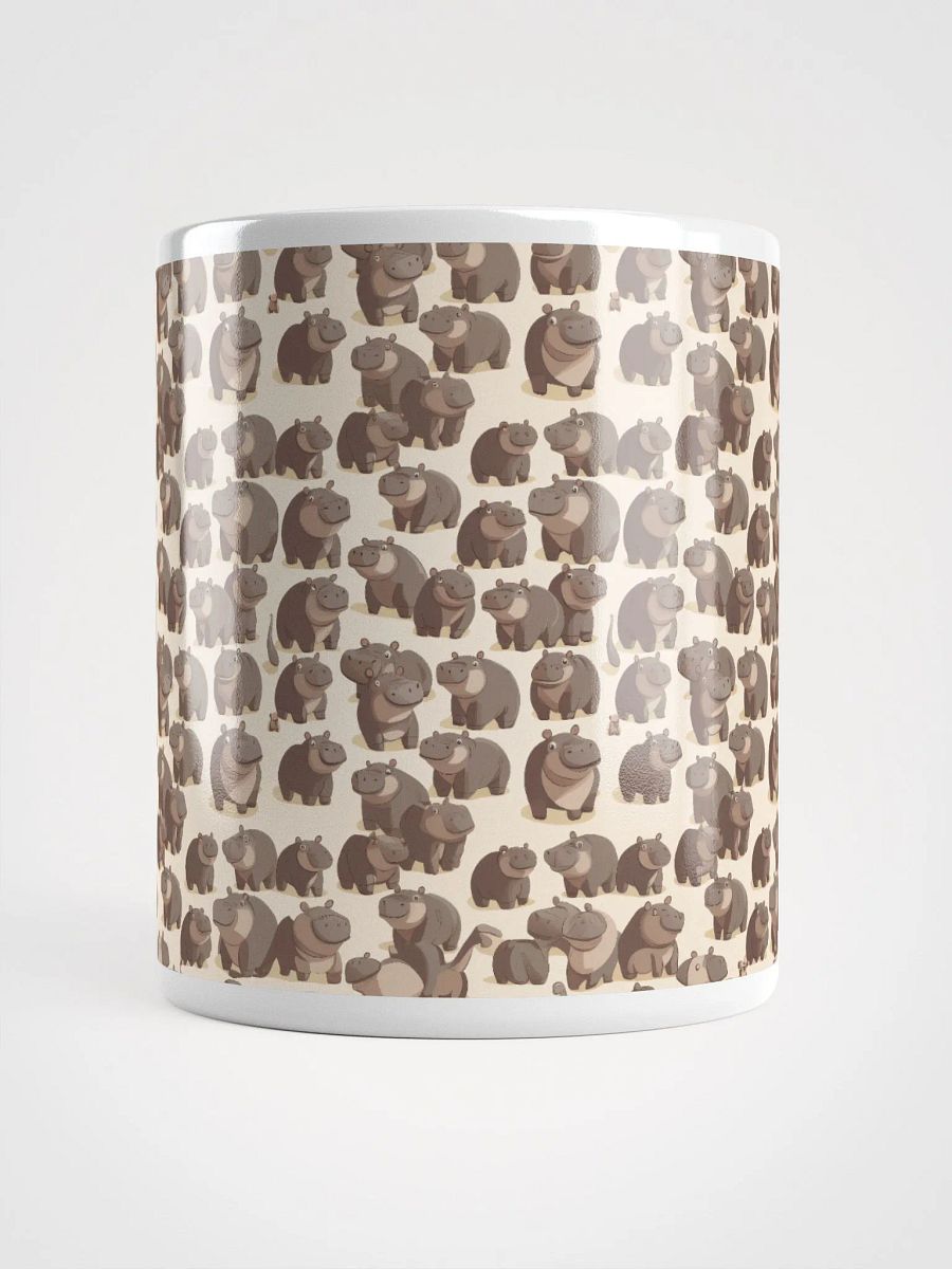 Happy Hippo Pattern Mug product image (15)