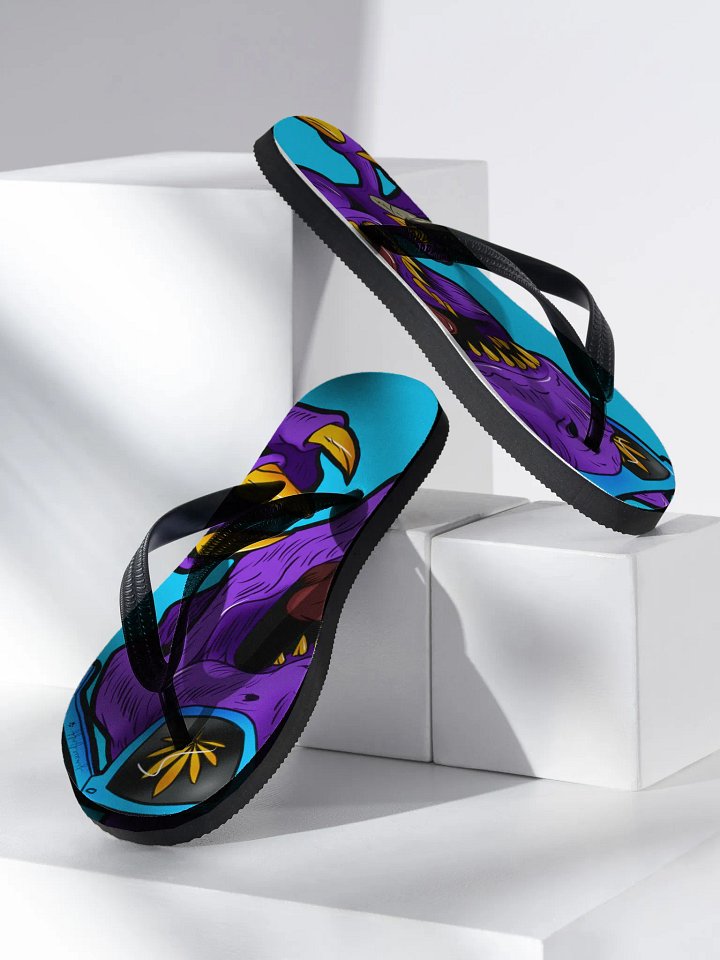 Stoned T-Rex Flip-Flops product image (2)