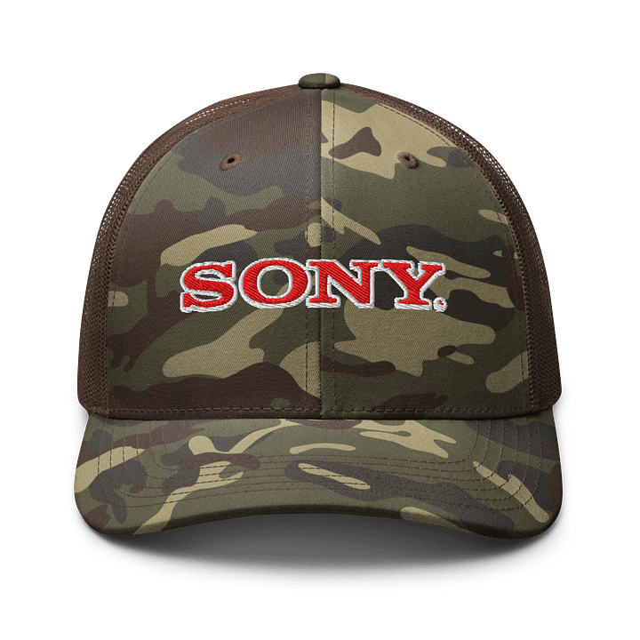Sony big logo military style cap product image (1)