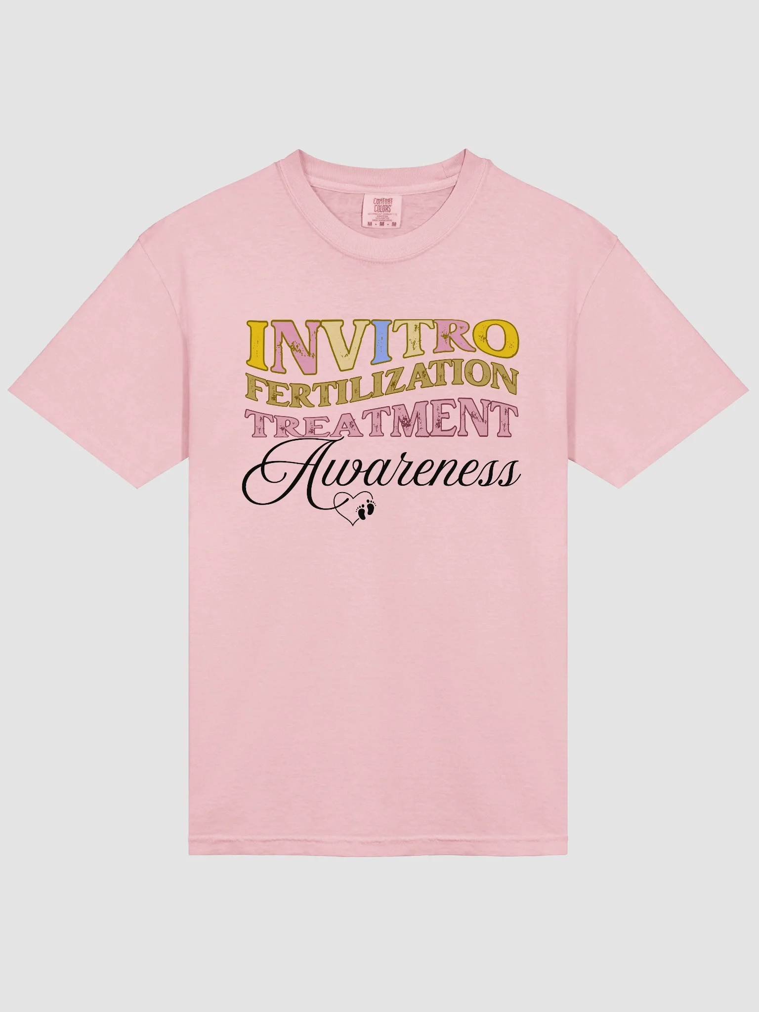Invitro Fertilization Pregnancy Treatment Comfort Colors T-shirt product image (12)