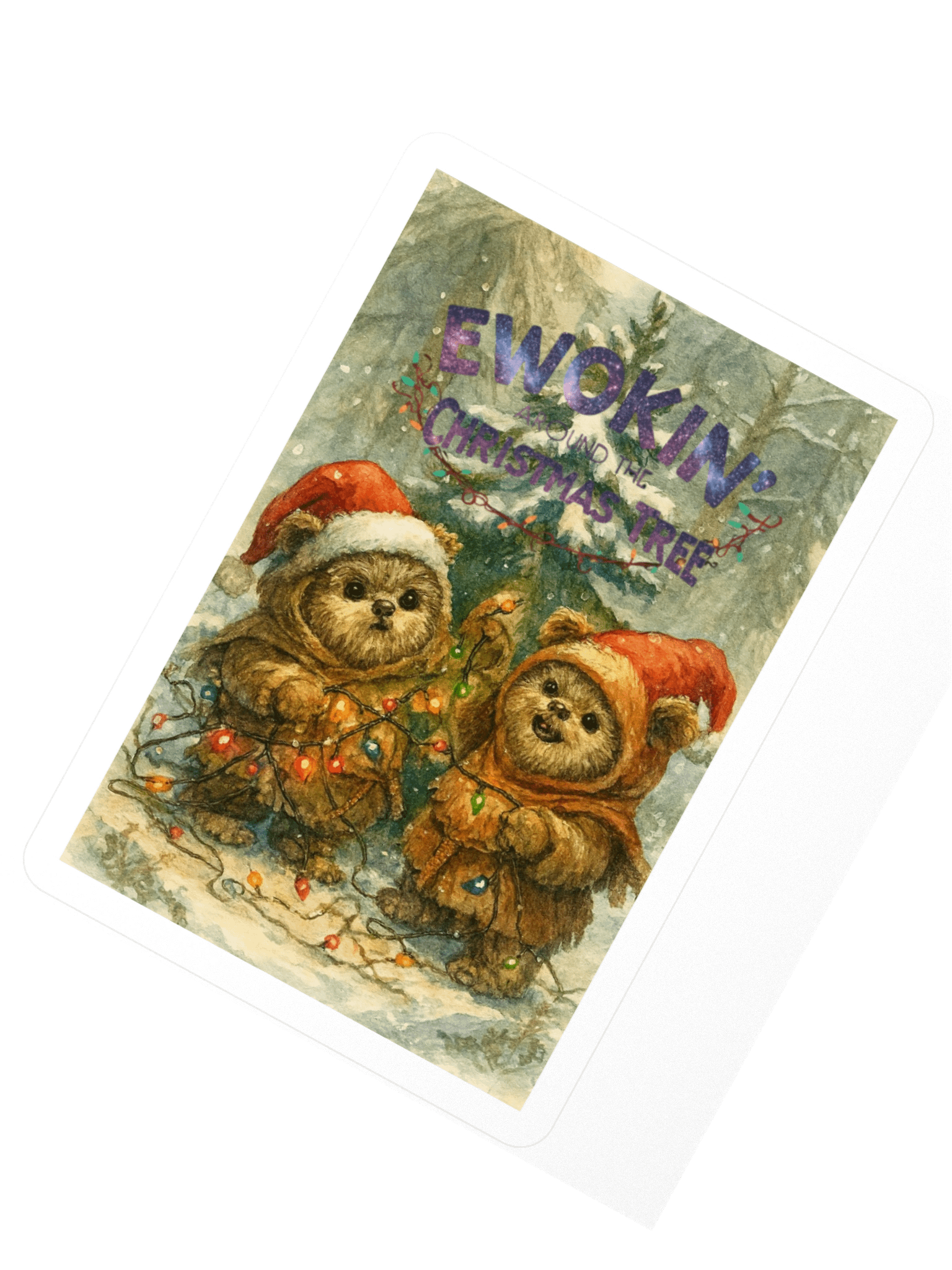 Ewokin' Around Kiss Cut Stickers product image (5)