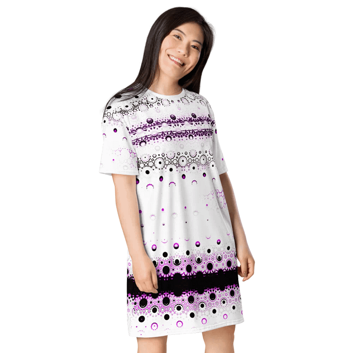 Abstract Tones T Shirt Dress product image (1)