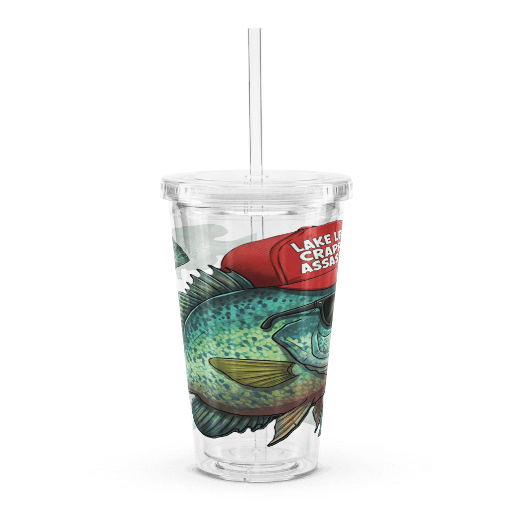 Lake Lemon Crappie Assassins Clear Tumbler product image (2)
