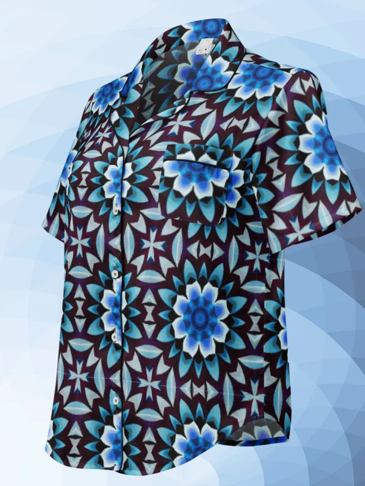 Chic Comfort: Silky Short Sleeve Pyjama Top product image (1)