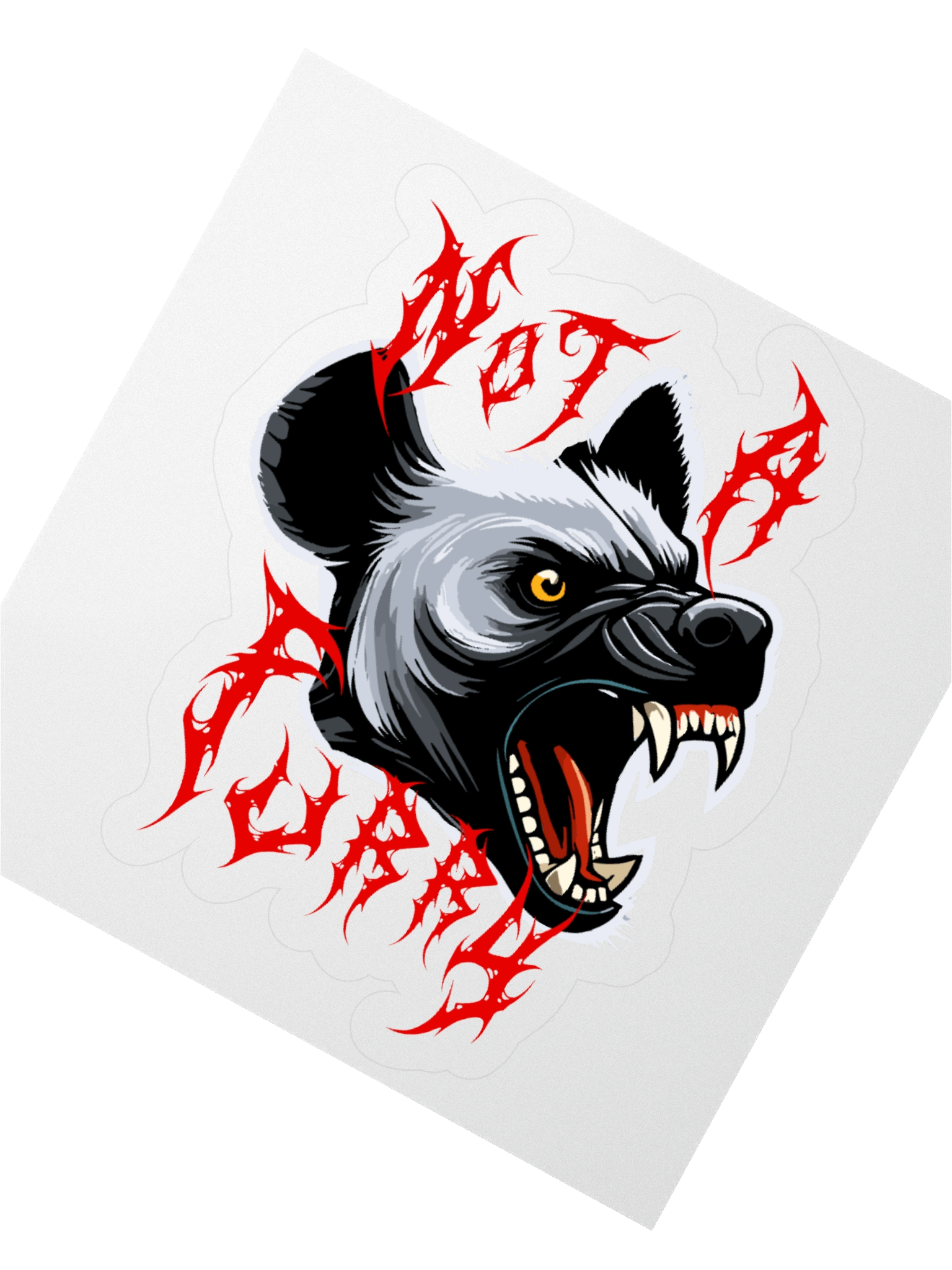 NOT A HYENA STICKERS product image (2)