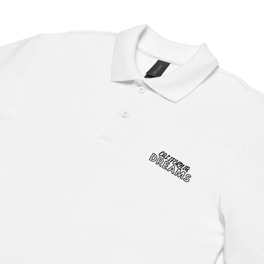 California Dreams Men Polo T-Shirt - White product image (5)