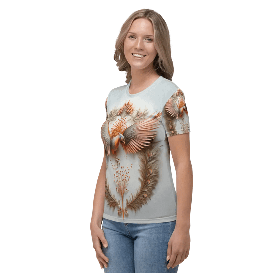 Golden Peacock T shirt product image (6)