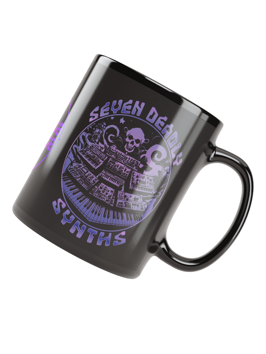 Synthesizer Collector Mug - Seven Deadly Synths (7 Synthesis Techniques) product image (12)