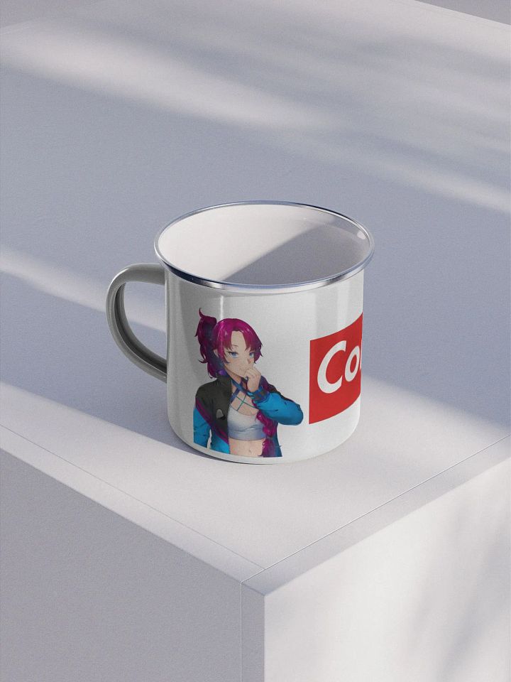 Briq-Chan & ConquisTV Enamel Mug product image (1)