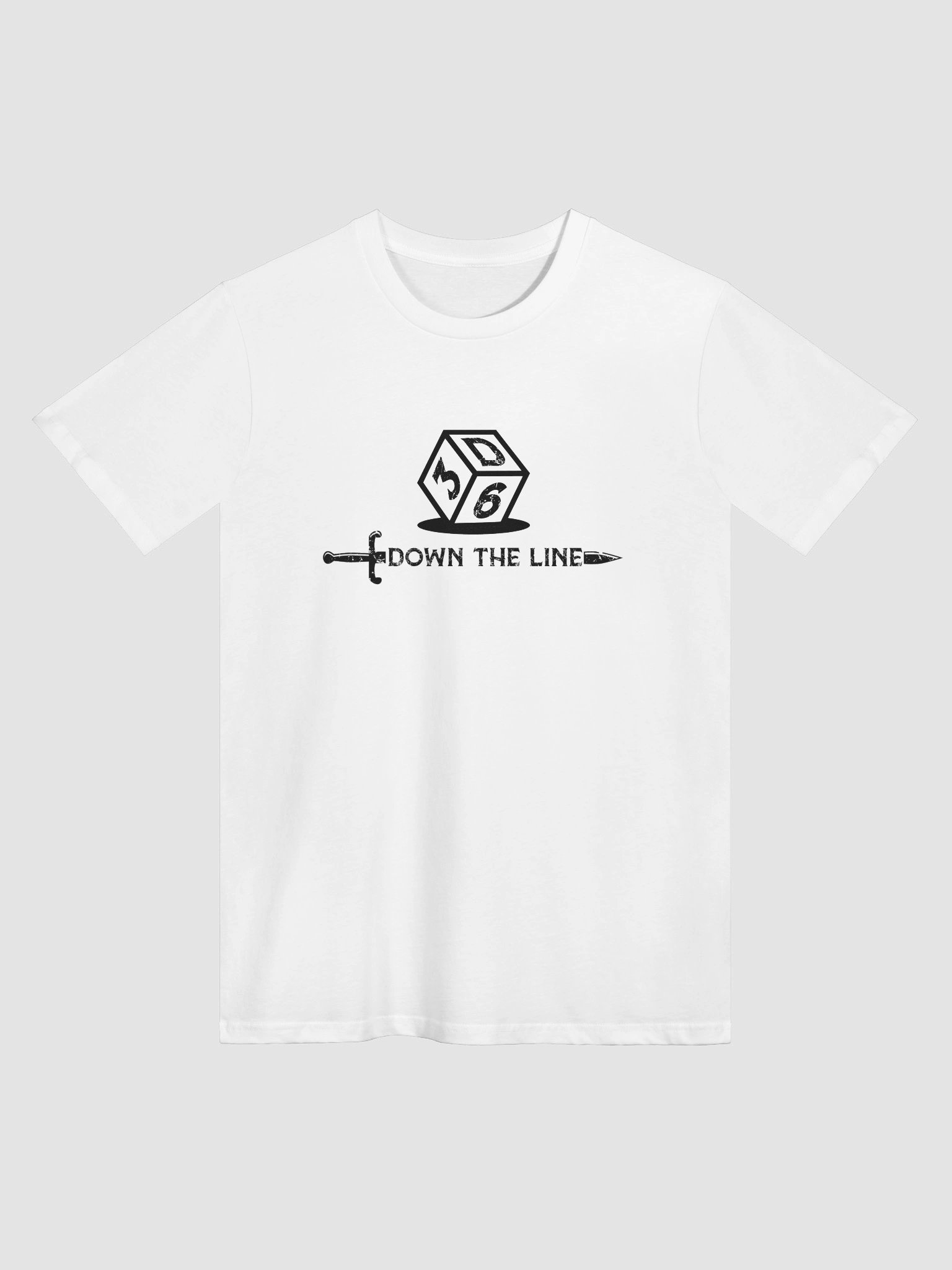 3d6 DTL Horizontal Logo on Light Unisex Premium T-Shirt product image (1)