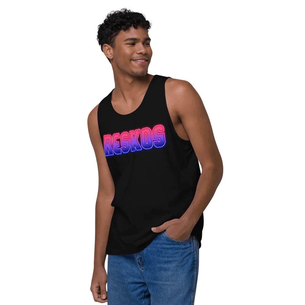 Gradient Reskos Men's Tank Top product image (8)