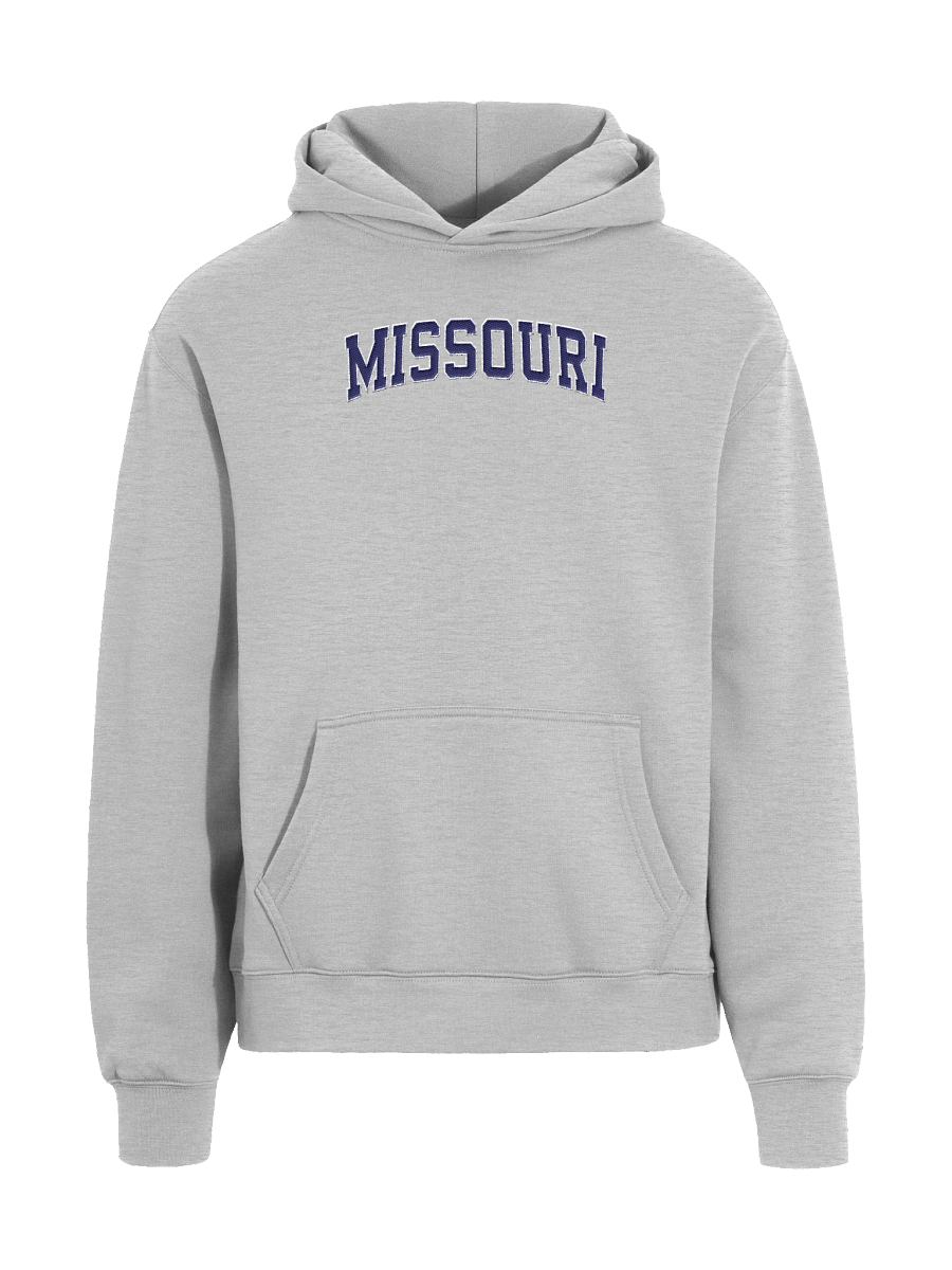 Missouri Vintage Stylish Embroidery Unisex Premium Oversized Hoodie product image (1)