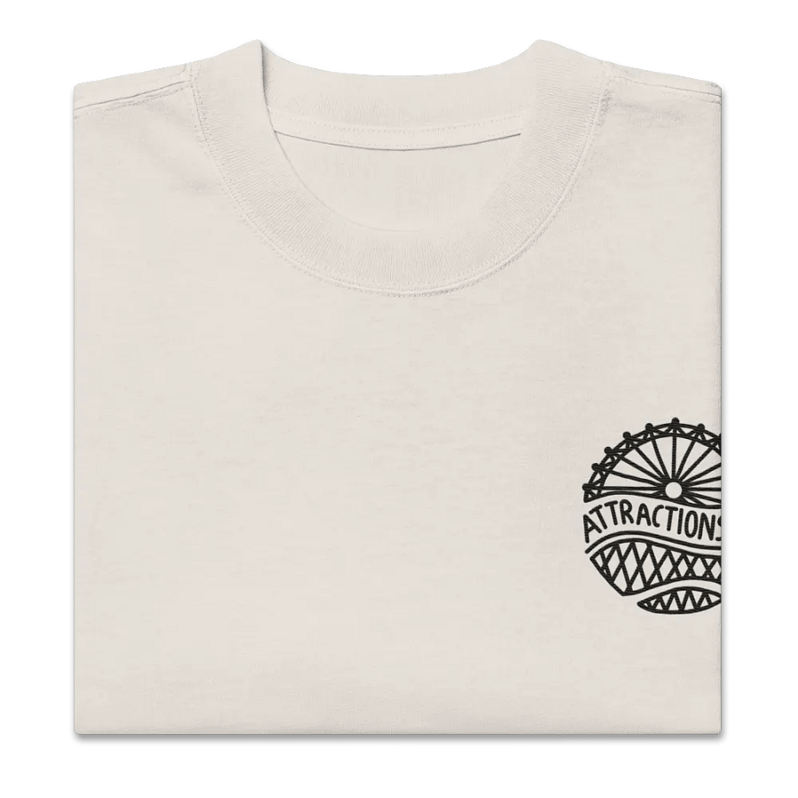 Attraction UK Embroidered Logo T-Shirt product image (3)