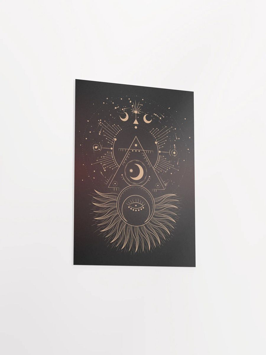 Celestial Geometry Poster product image (11)