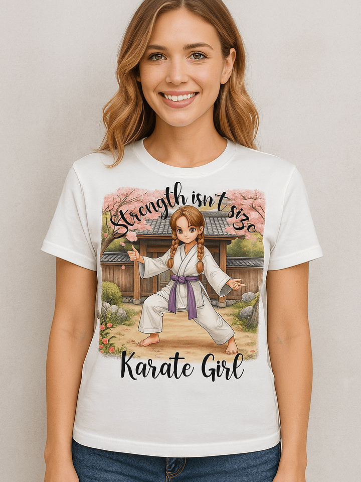 Karate Girl Quote – Commercial Use License (JPG + SVG) product image (1)