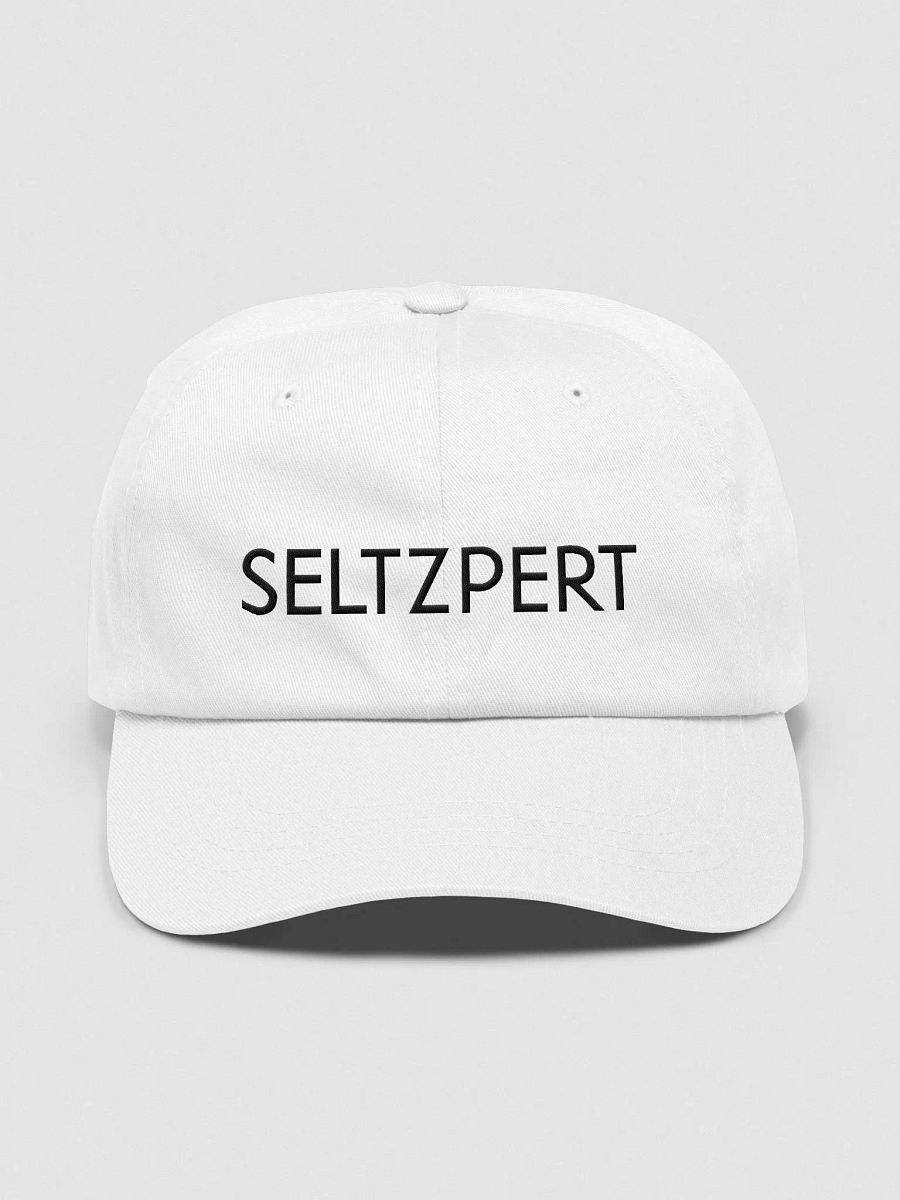 Seltzpert Dad Cap (White) product image (1)