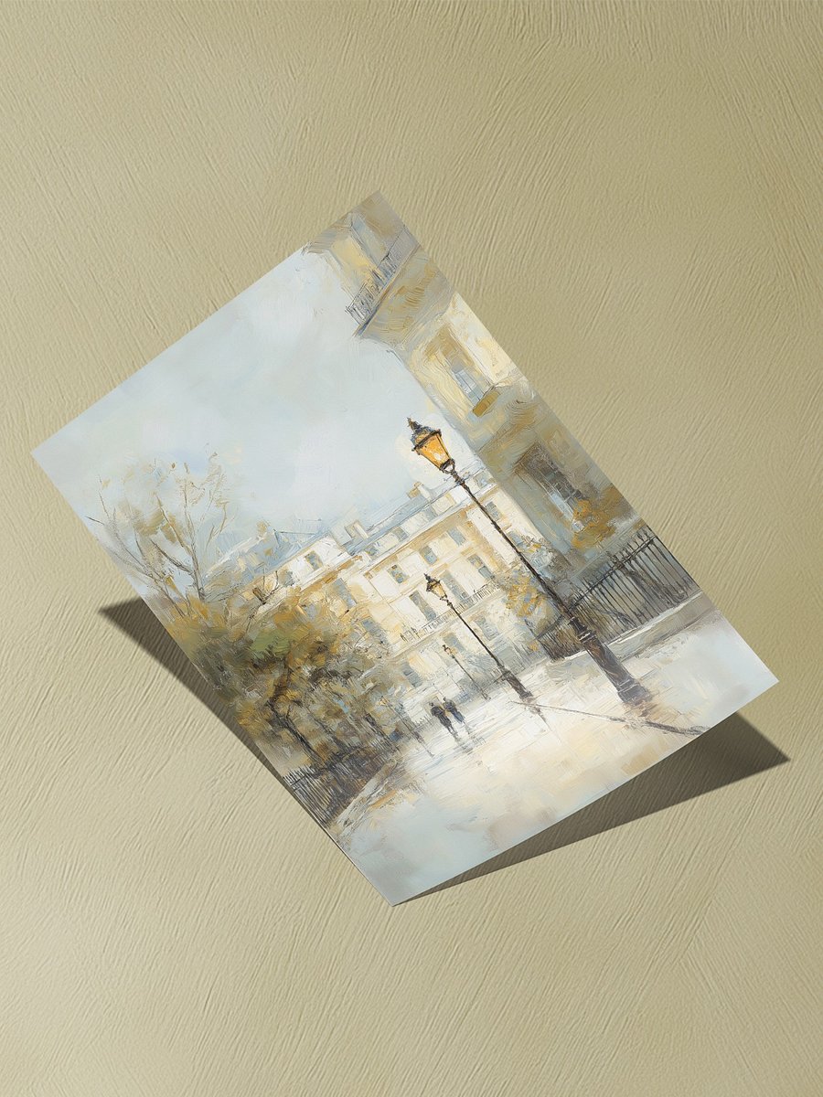 Kensington Rain Art Print product image (2)