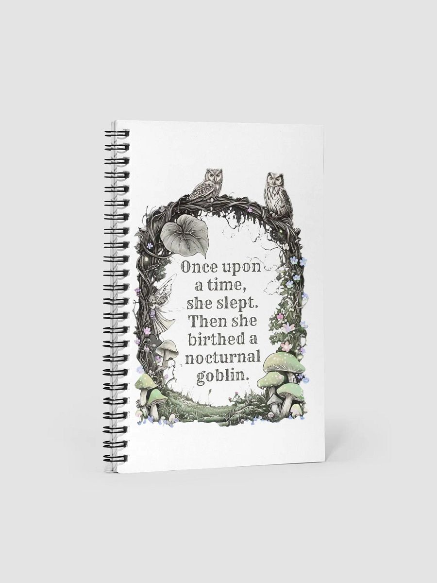 Once Upon A Time She Slept... - Funny Mom NoteBook product image (1)