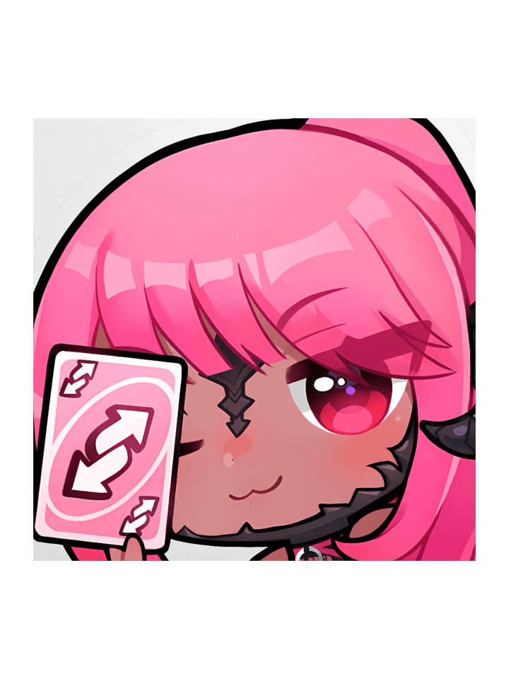Sticker - Uno Reverse Emote product image (1)