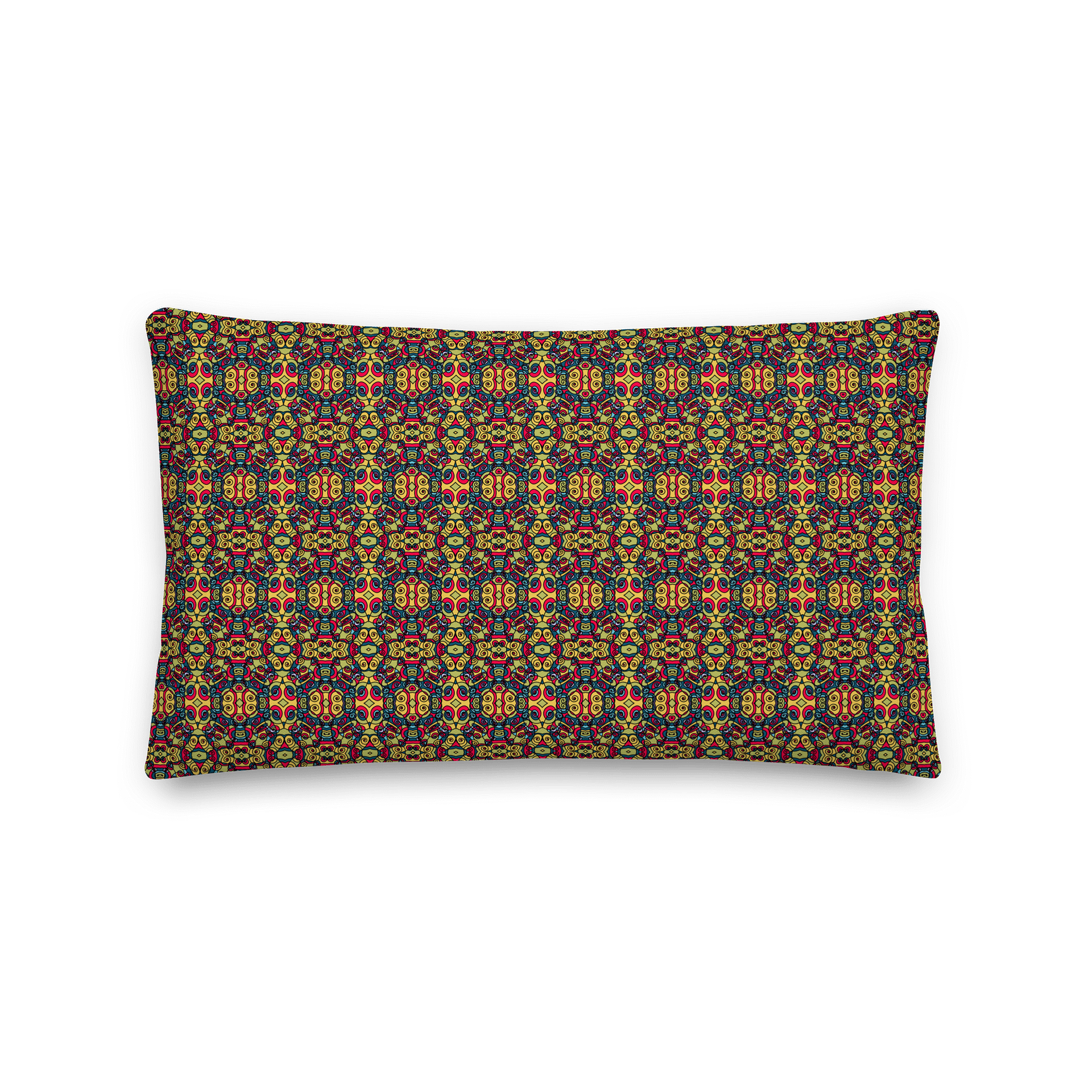 Modern Circus Town Pop Art – Decorative Throw Pillow product image (1)