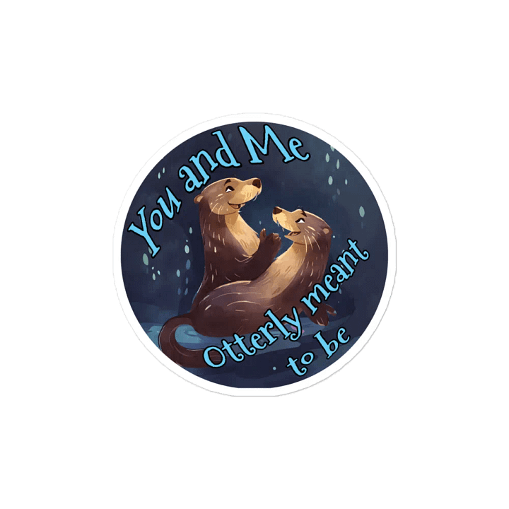 Otterly Meant to Be Magnet product image (2)