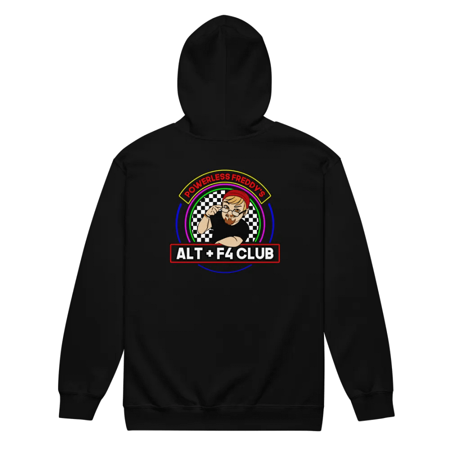 ALT + F4 Club Zip-Up Hoodie product image (7)