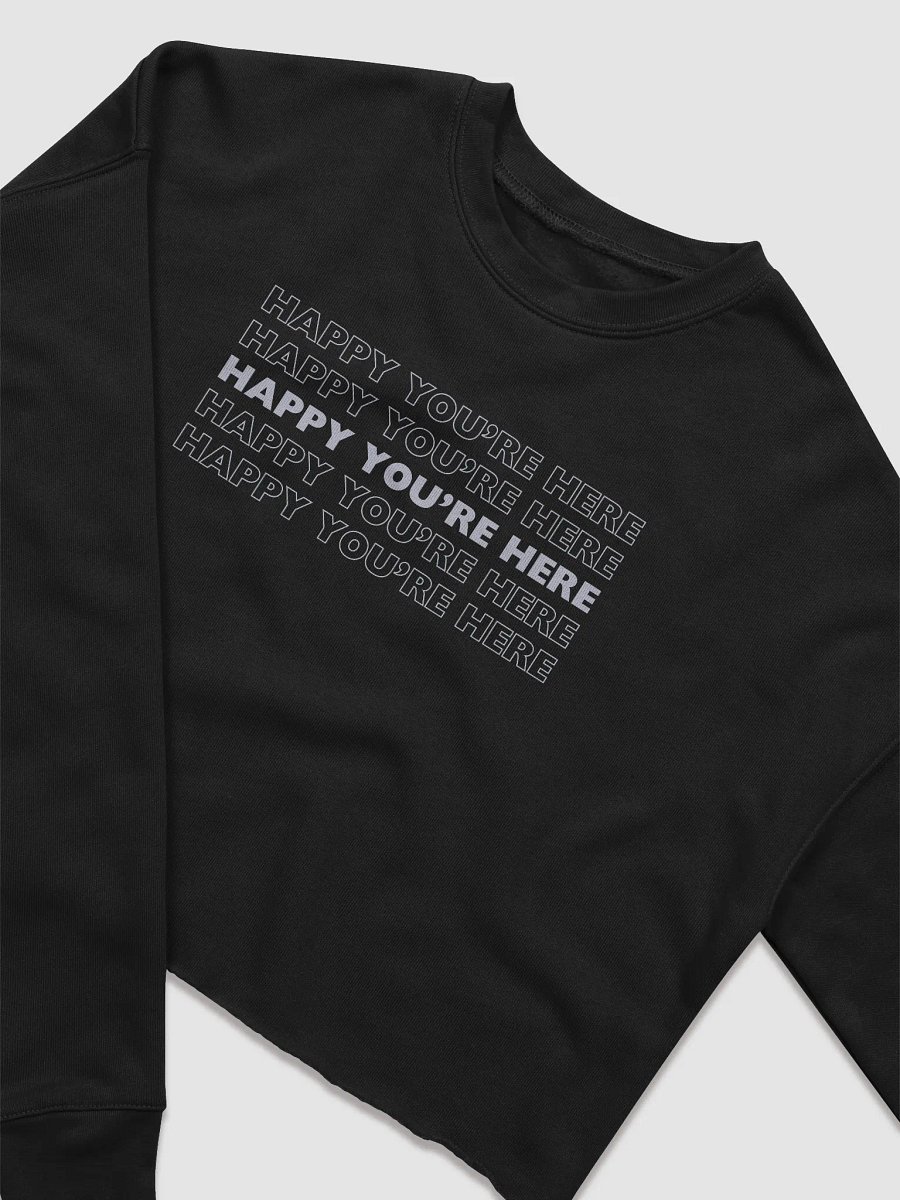 LowLifeHighLites Cropped Ultra Soft Sweatshirt product image (3)