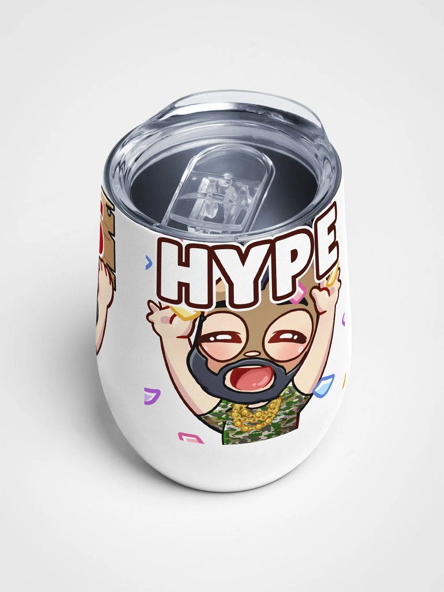 HypeSusBully Wine Tumbler with lid product image (4)