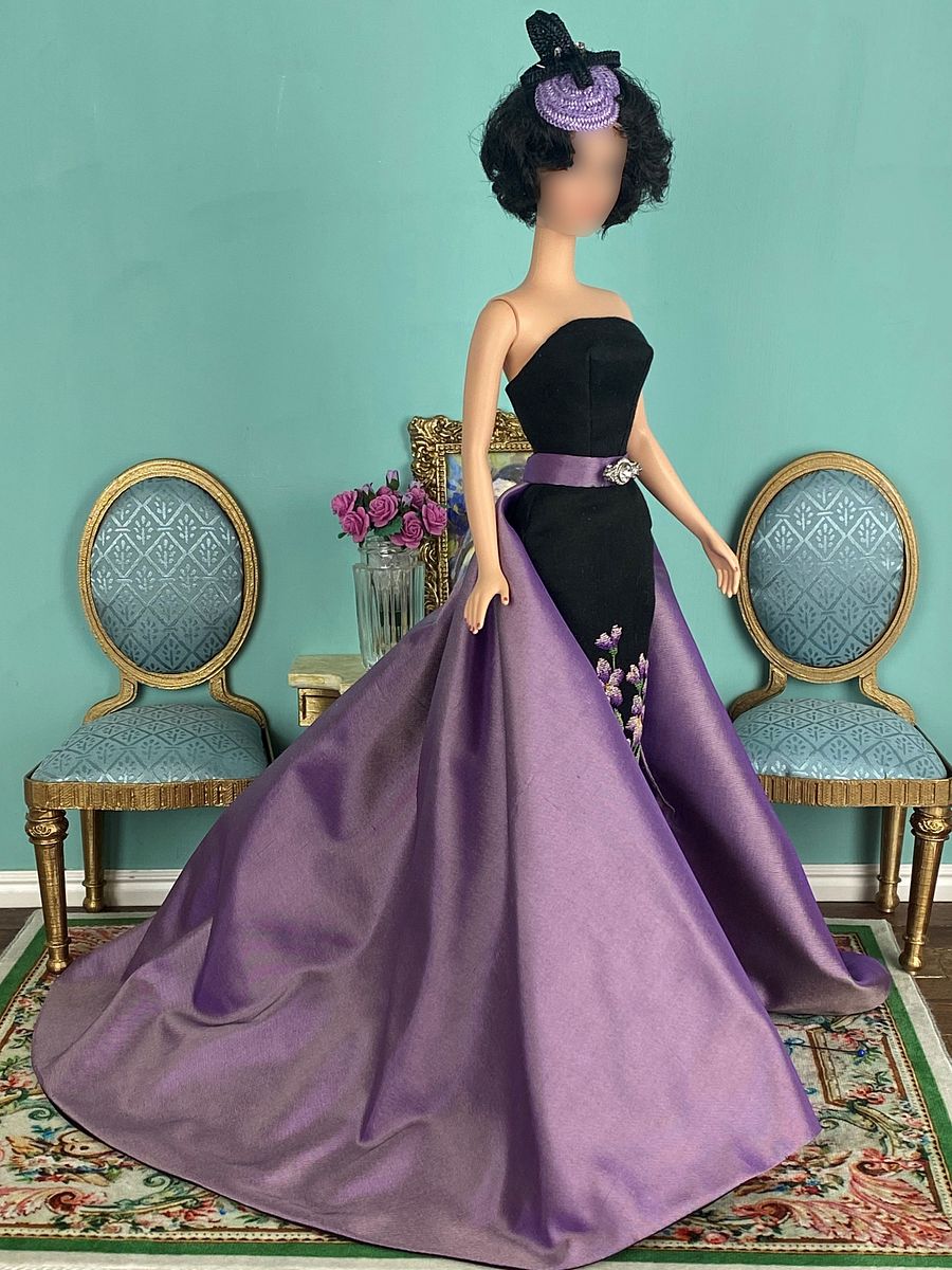 Sabrina Fair sewing pattern for 12" fashion dolls product image (6)