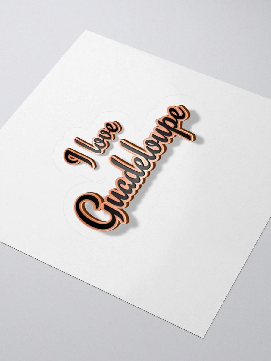 Guadeloupe Love Sticker Set product image (9)