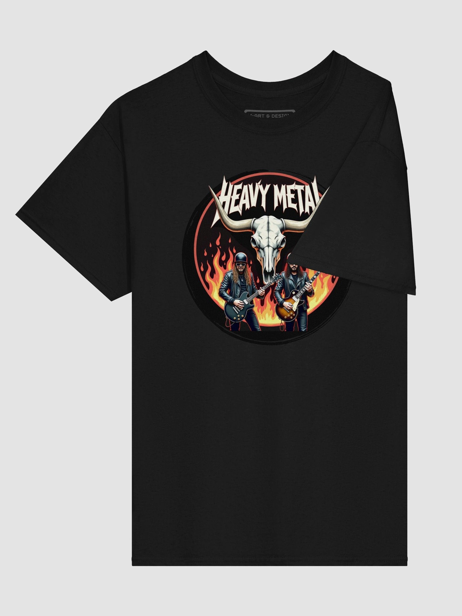 Hellstrings: Metal’s Infernal Overture - Heavy Metal - M-ART & DESIGN Tee product image (17)
