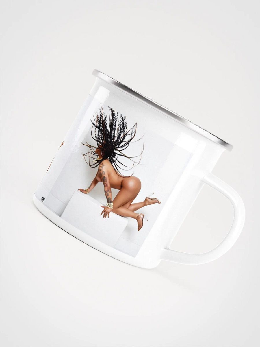 Naked in Pearl Enamel Mug product image (4)