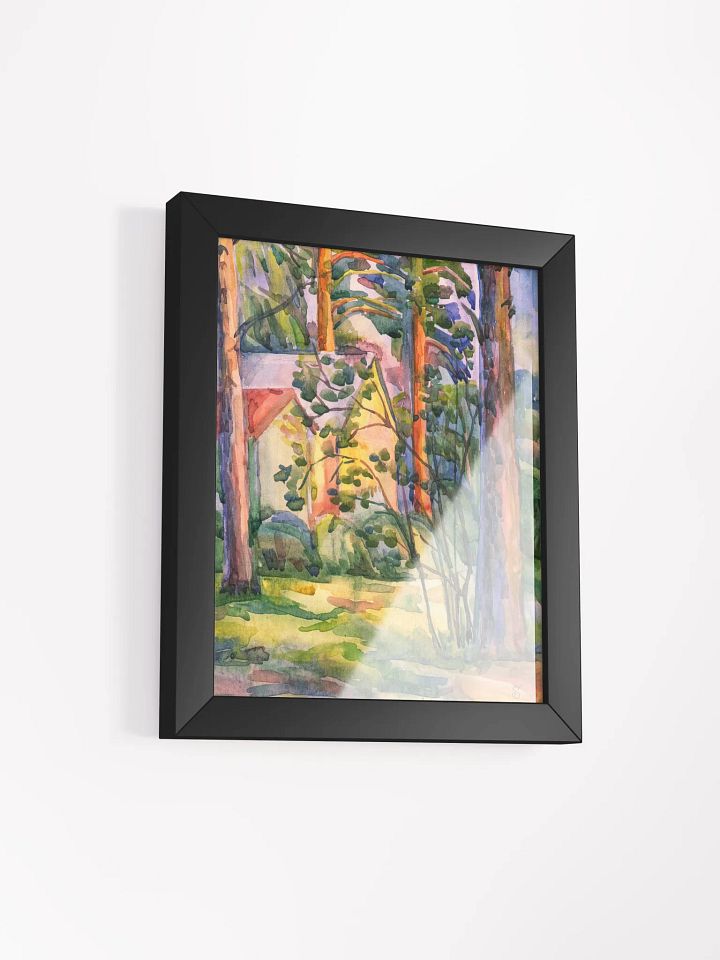 Enchanted Forest Watercolor Poster - Private House with Ffence product image (6)