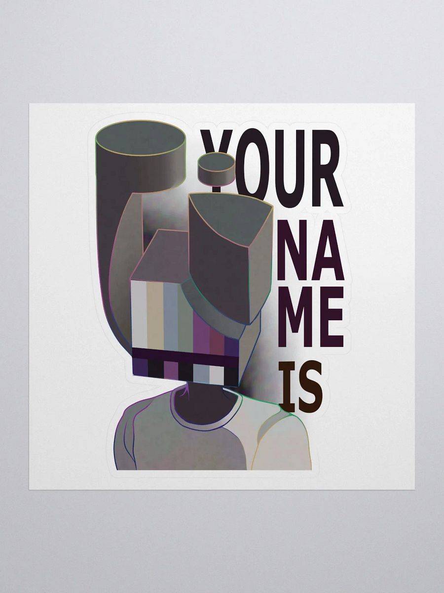 What's In His Head? Sticker product image (1)