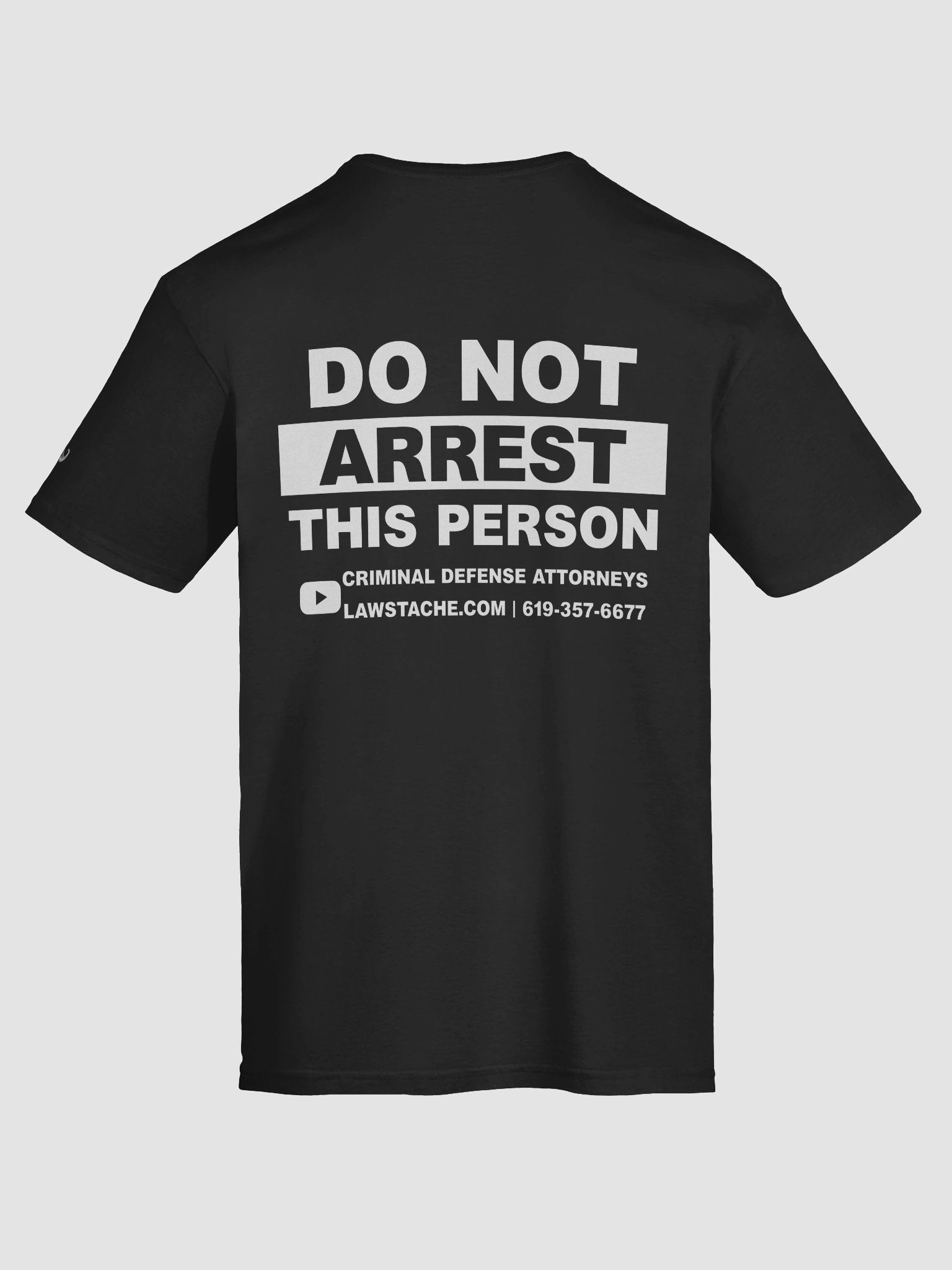 Do Not Arrest This Person - Tee - WHT PRINT product image (11)