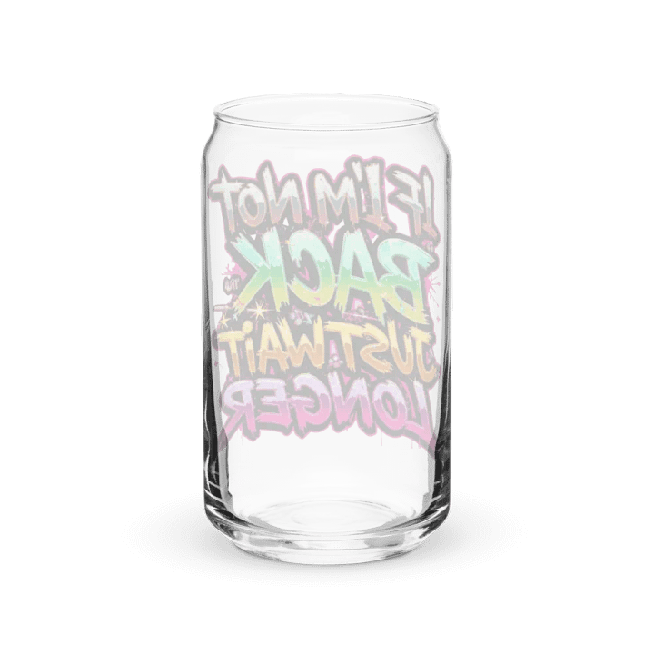 Graffiti Vibes Can-Shaped Glass product image (6)