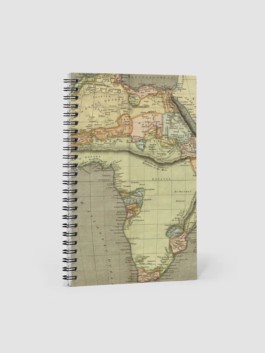 Africa Vintage Maps Spiral Book product image (1)